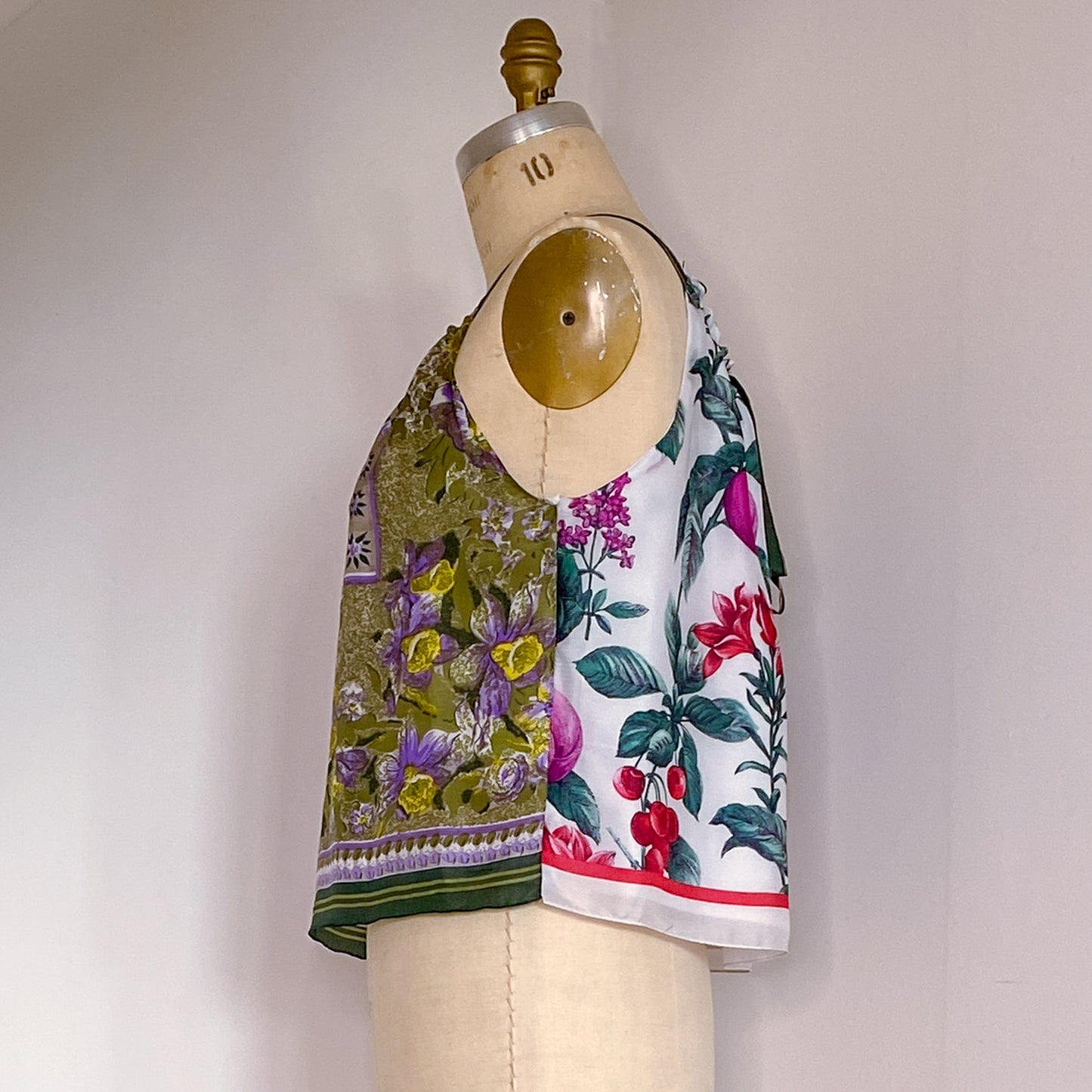 Annie top # 1 - Size Small - One-of-a-Kind - Silk