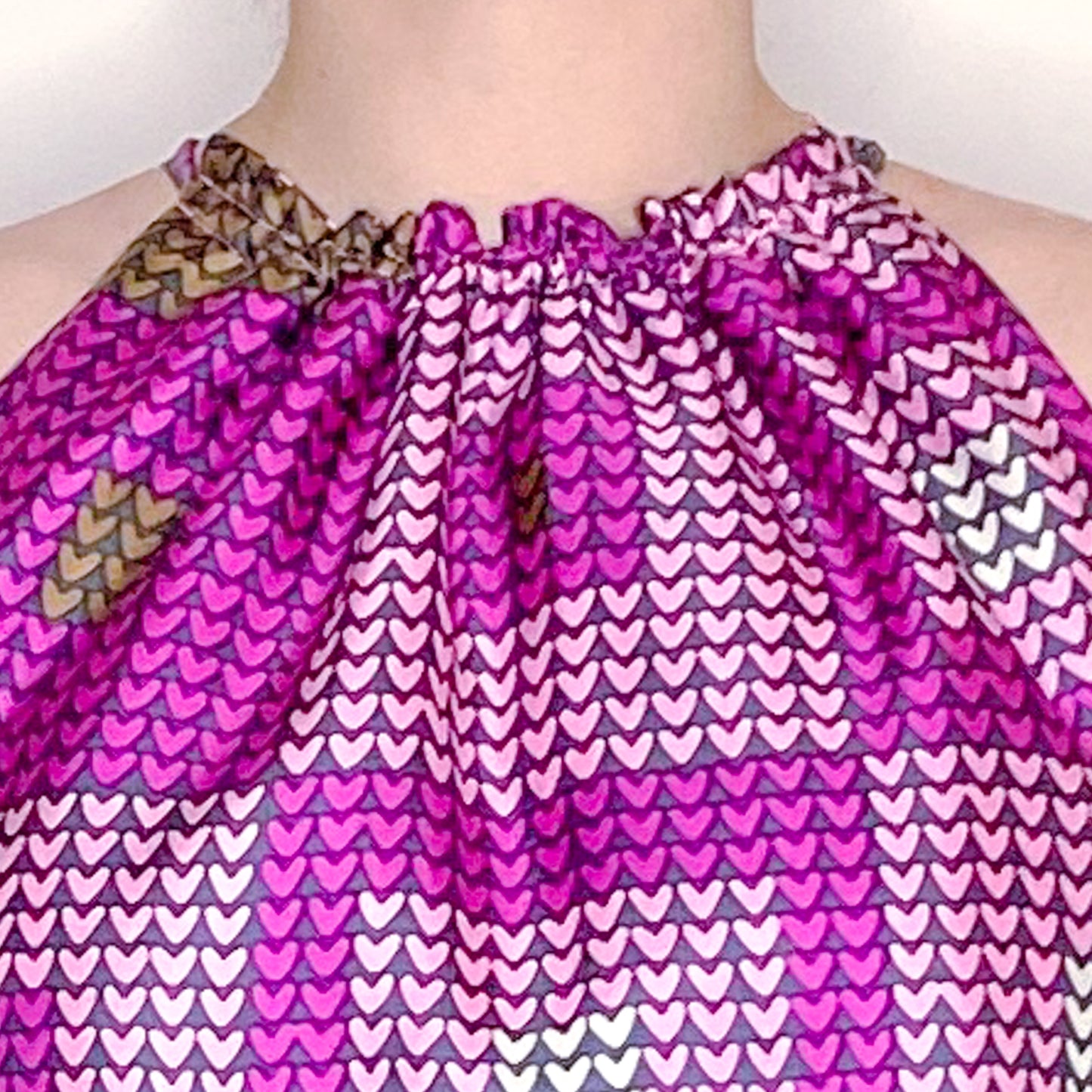 Annie top # 2 - Size Medium - One-of-a-Kind - Silk