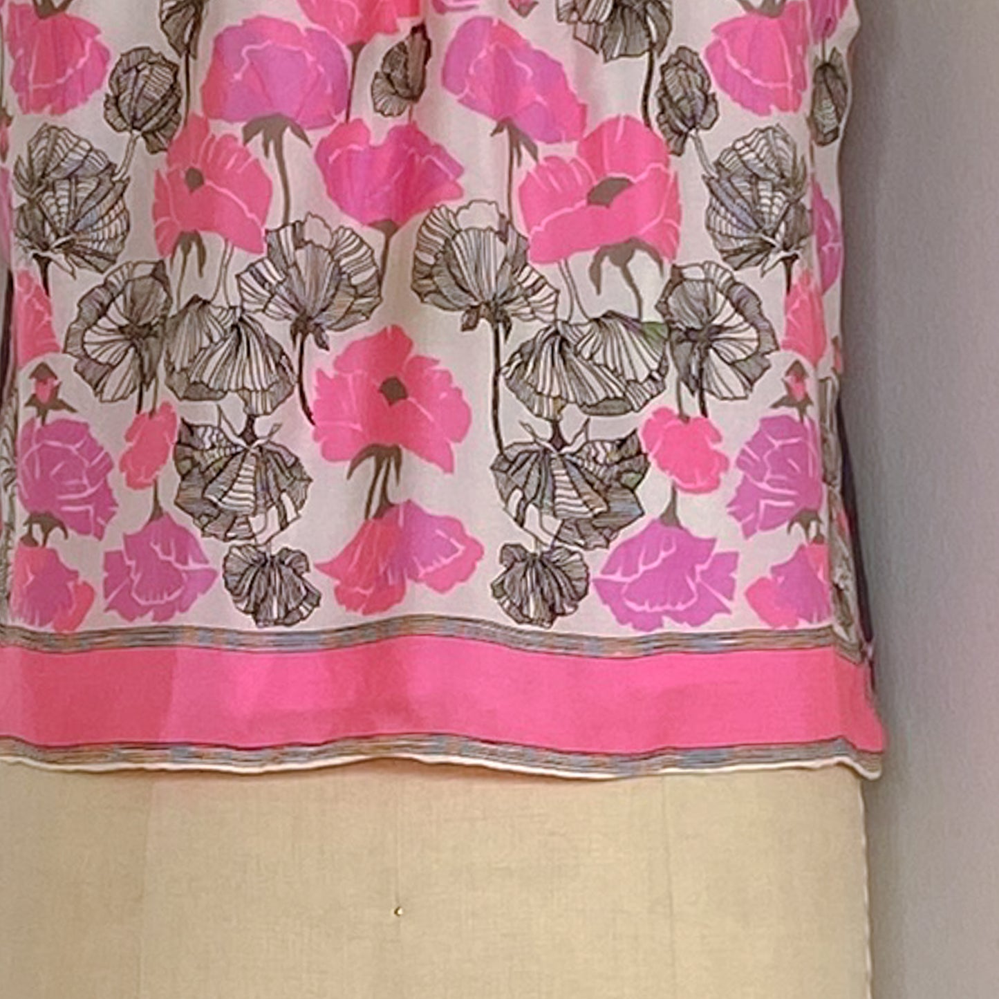 Annie top # 2 - Size Medium - One-of-a-Kind - Silk