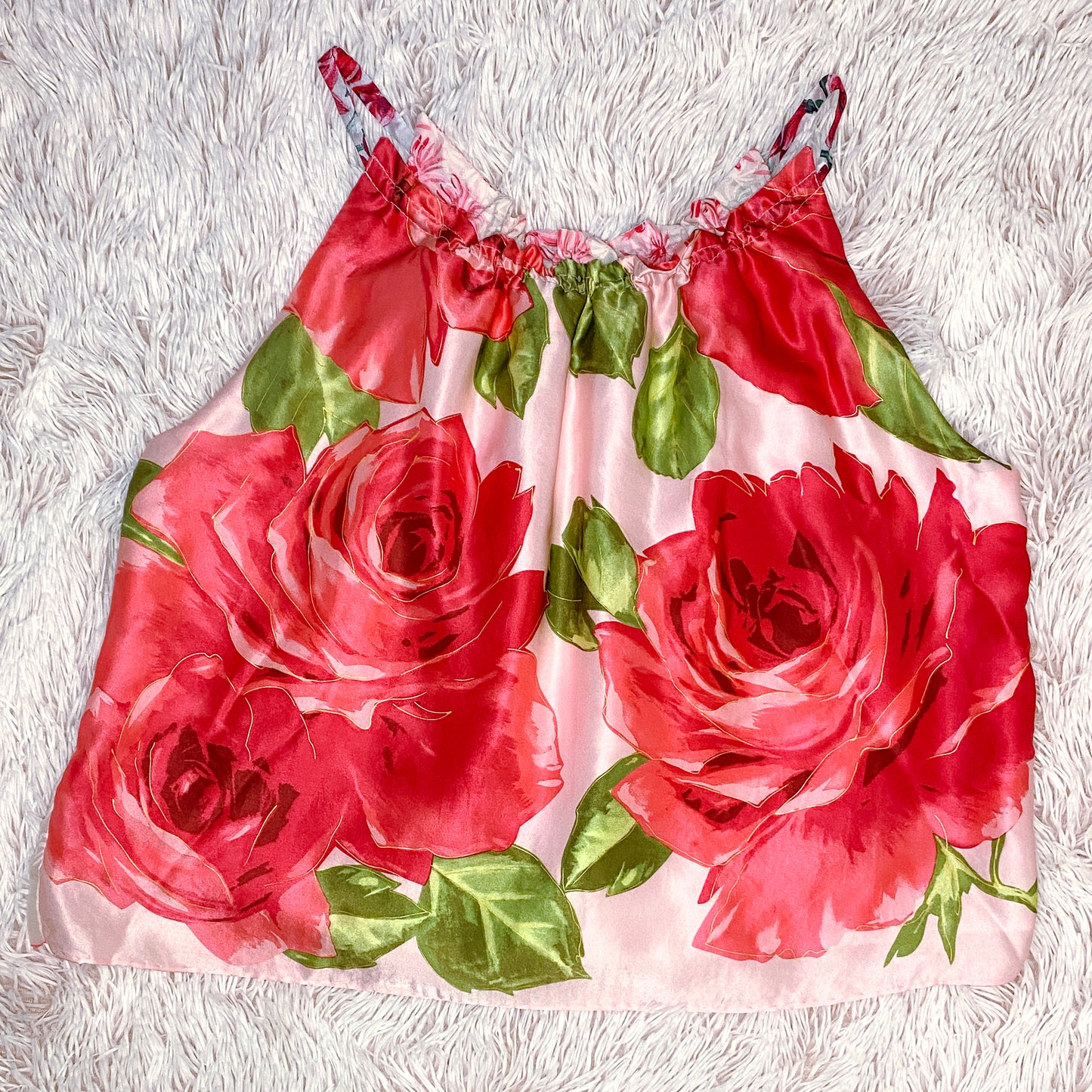 Annie top # 6 - Size X-Large - One-of-a-Kind - Silk