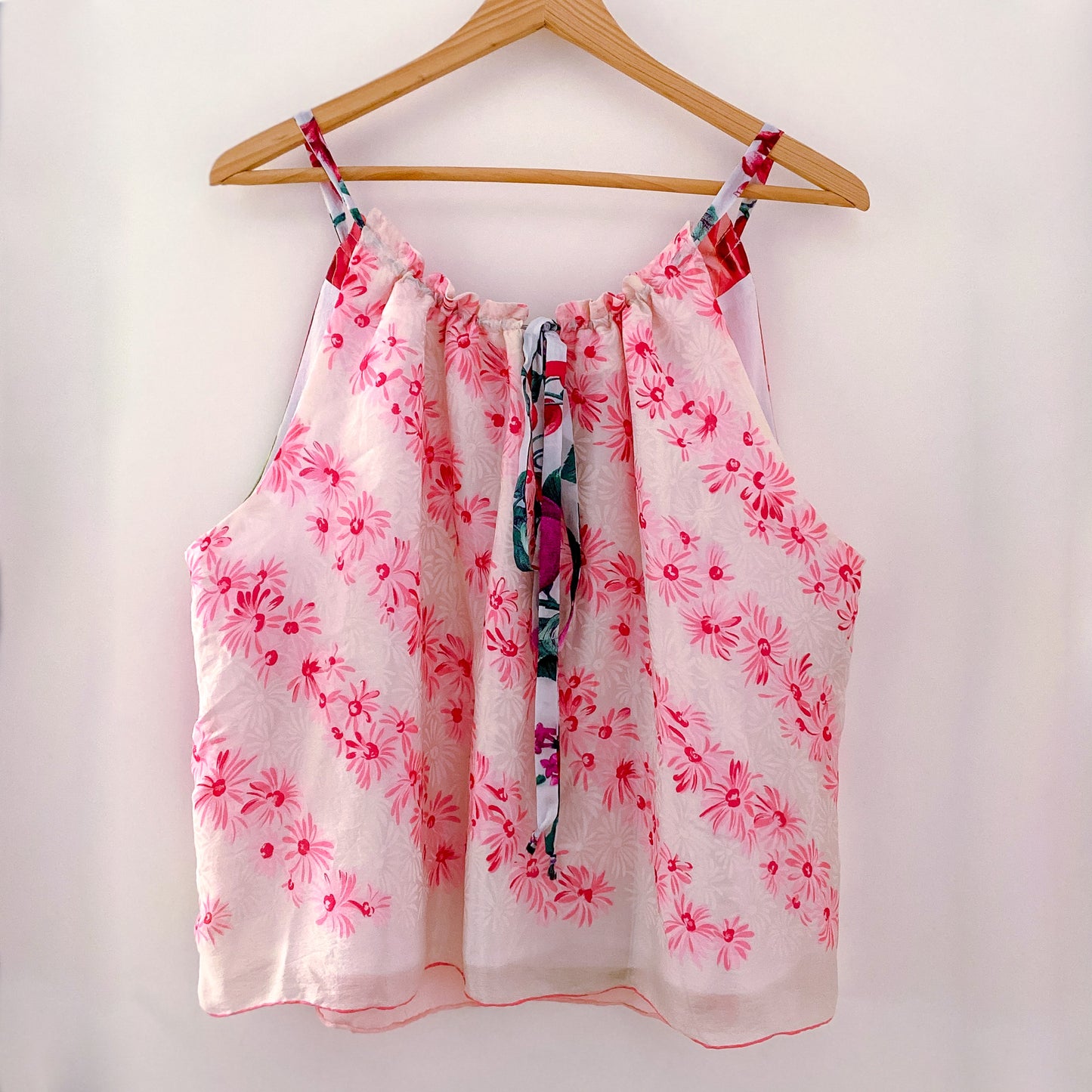 Annie top # 6 - Size X-Large - One-of-a-Kind - Silk