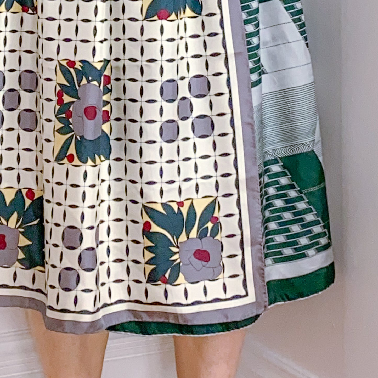 Ellie Wrap Skirt #8 - Size X-Large - One-of-a-Kind - Silk