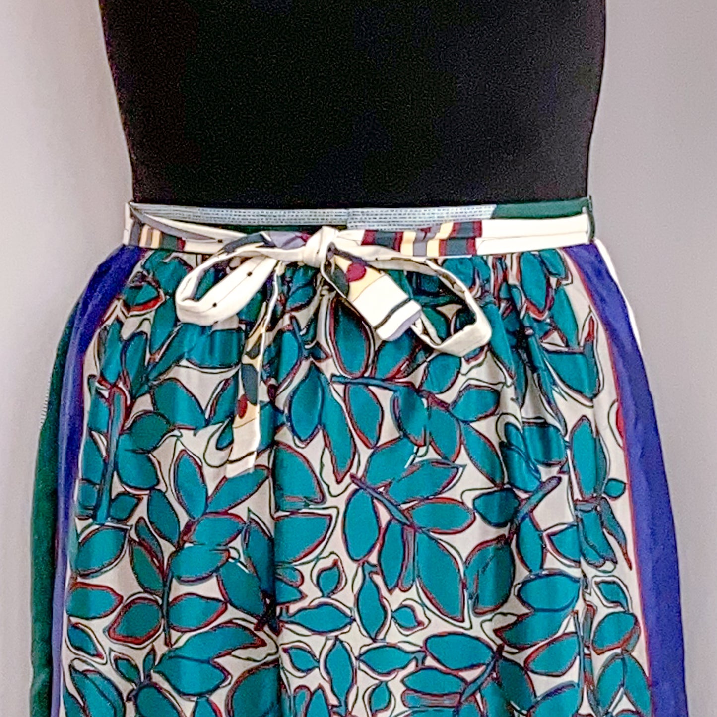 Ellie Wrap Skirt #8 - Size X-Large - One-of-a-Kind - Silk
