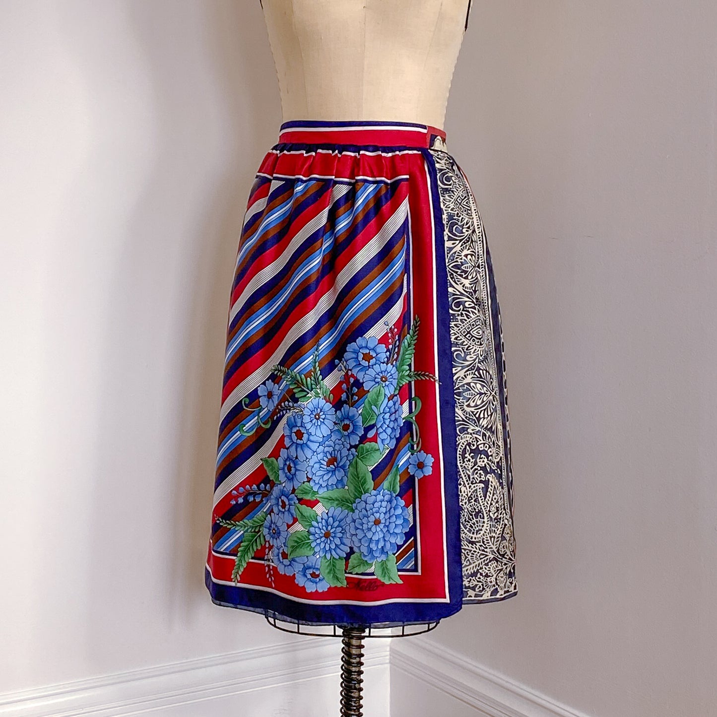 SOLD - Ellie Wrap Skirt #9 - Size Large - One-of-a-kind