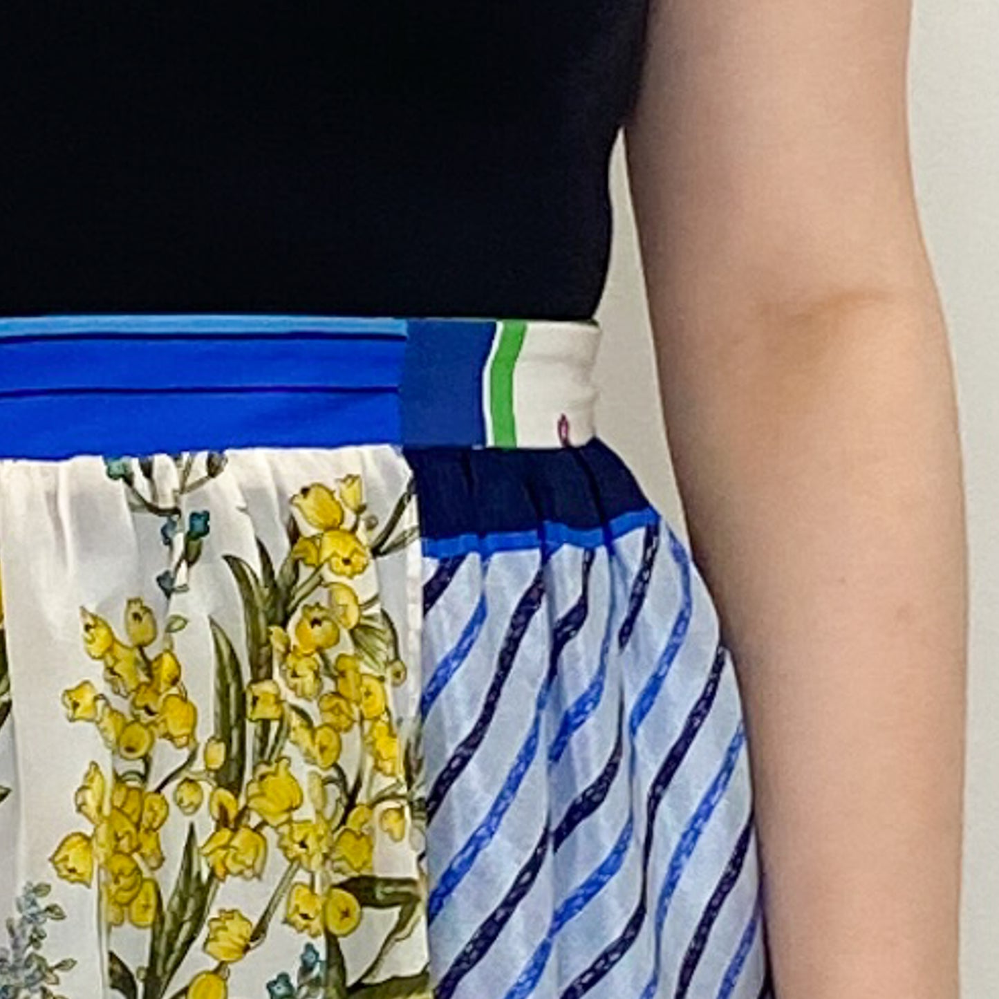 Ellie Wrap Skirt #1 - Size Medium - One-of-a-kind - Silk