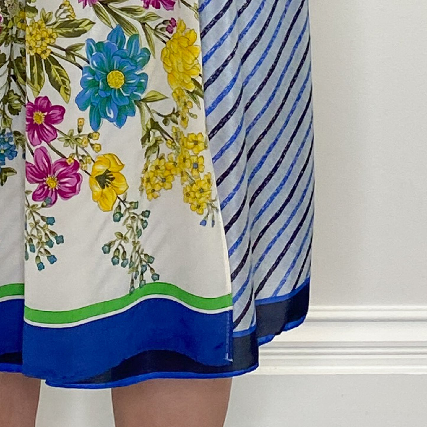 Ellie Wrap Skirt #1 - Size Medium - One-of-a-kind - Silk