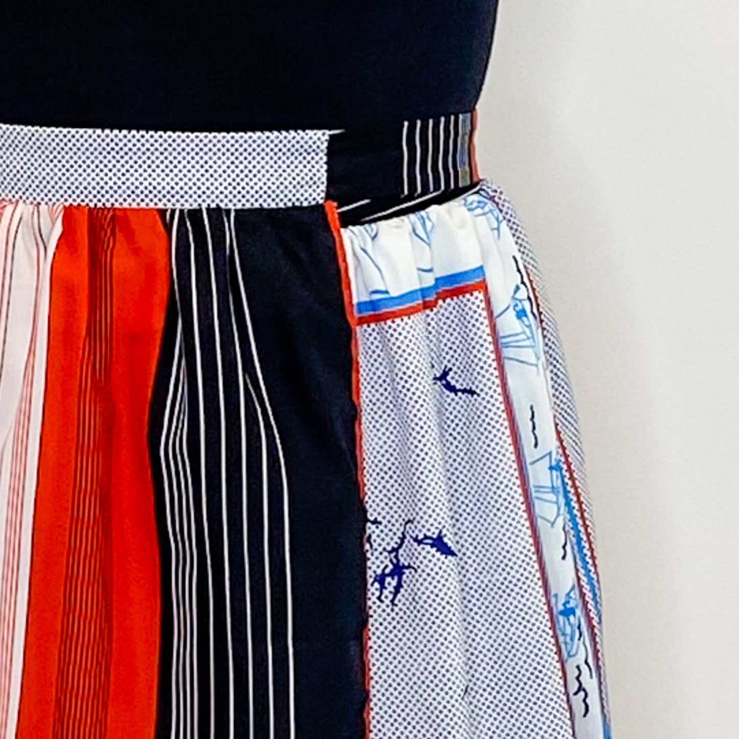 Ellie Wrap Skirt #3 - Size Small - One-of-a-Kind - Silk