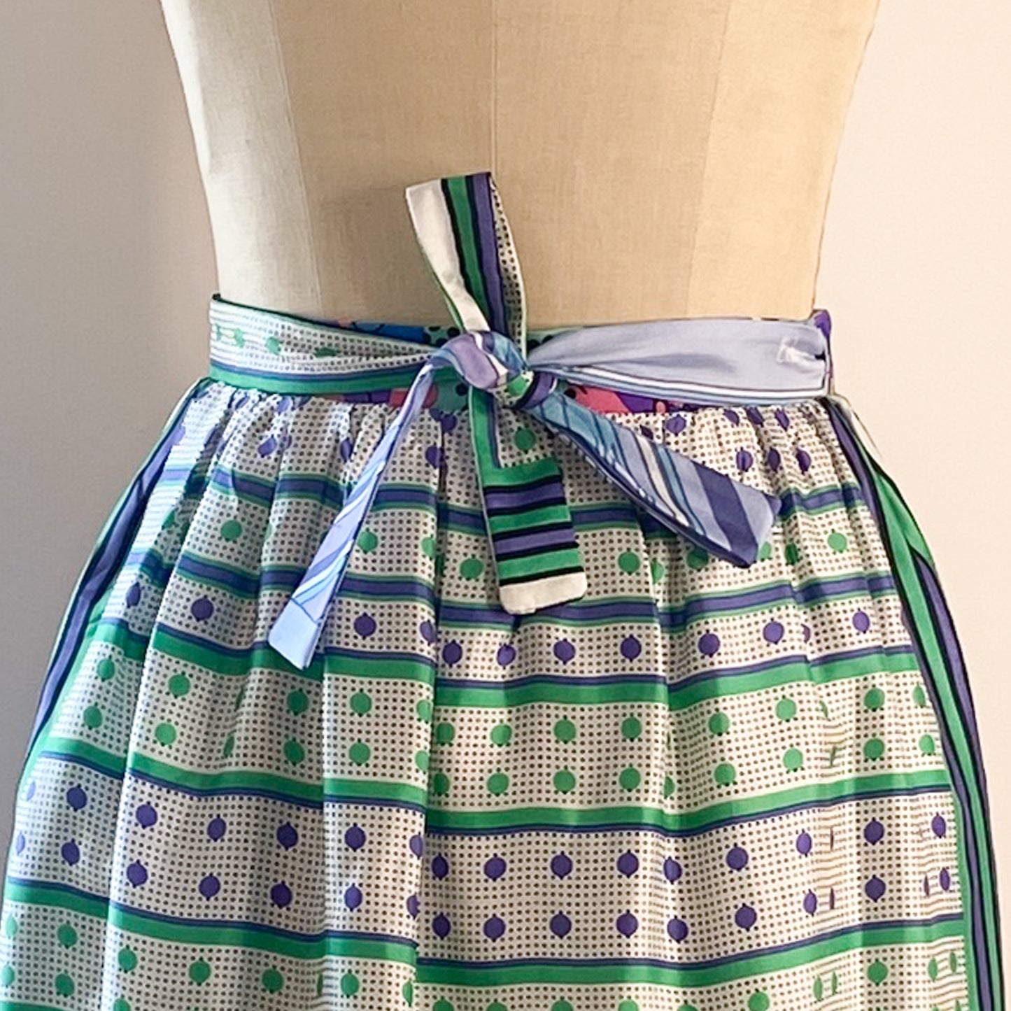 Ellie Wrap Skirt #6 - Size Small - One-of-a-kind - Silk