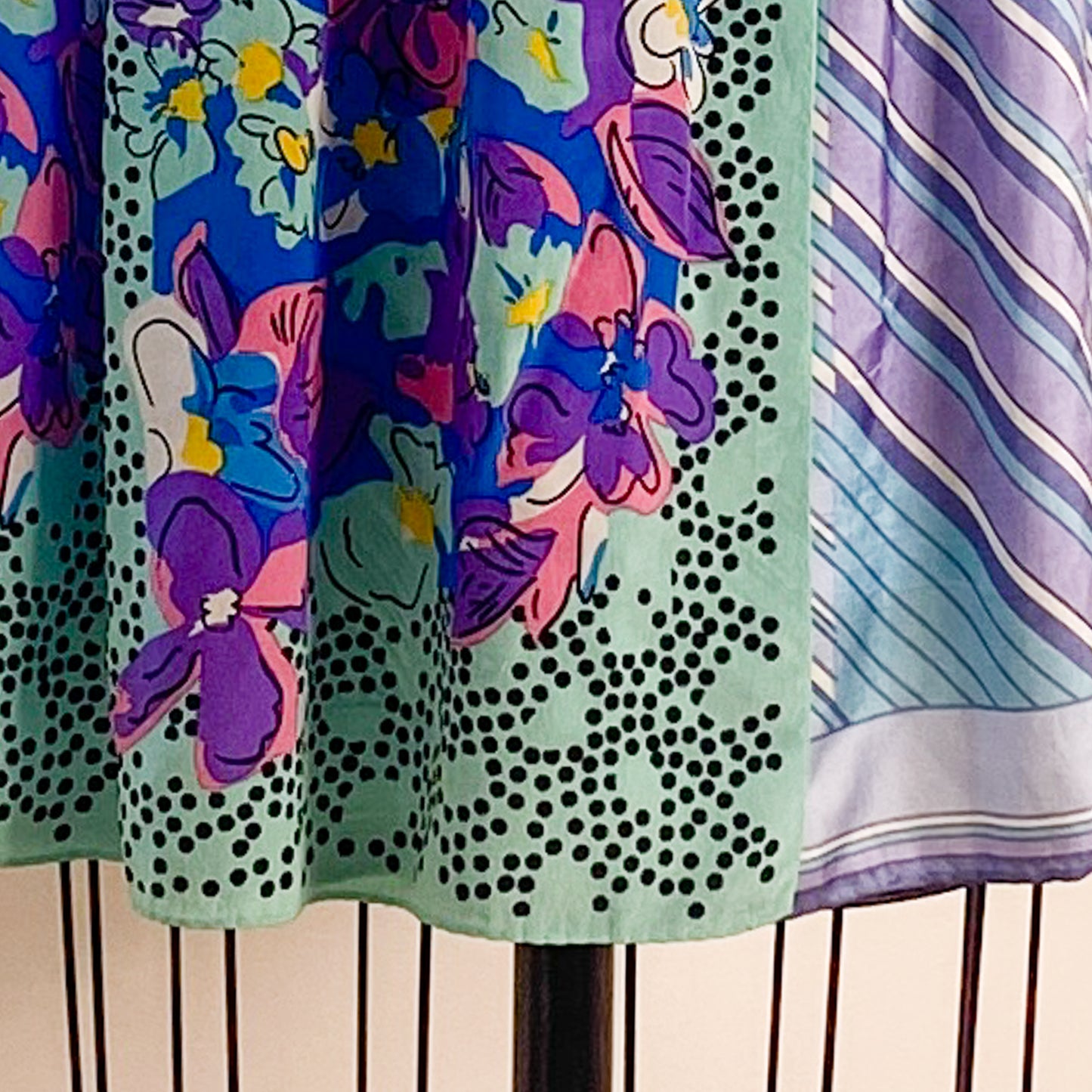 Ellie Wrap Skirt #6 - Size Small - One-of-a-kind - Silk