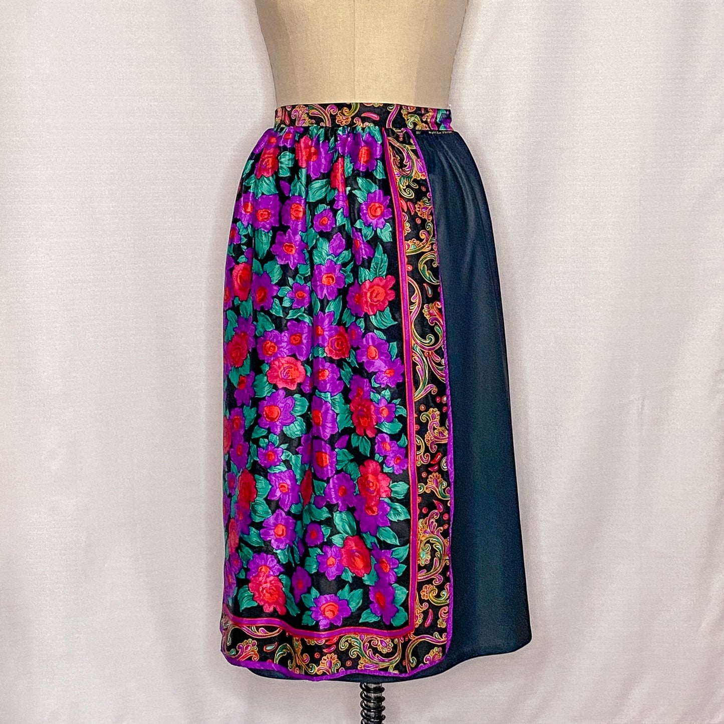 Ellie Wrap Skirt # 15 - Size X-Large - One-of-a-Kind