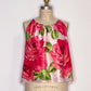 Annie top # 6 -  Size X-Large  -  One-of-a-Kind - Silk