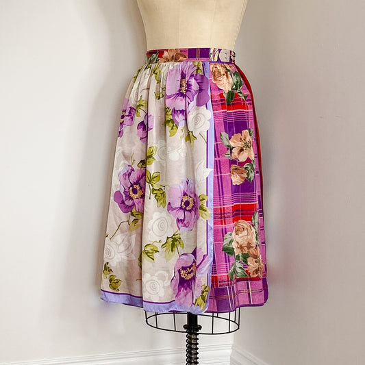 Ellie Wrap Skirt #10 - Size Medium - One-of-a-kind - Silk