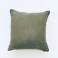 Poppy Floral Print Cushion Upcycled Scarf Throw Pillow 10"
