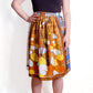 Upcycled  Wrap Skirt # 17 - Size Small - One-of-a-Kind